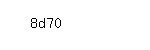 Captcha: 8d70